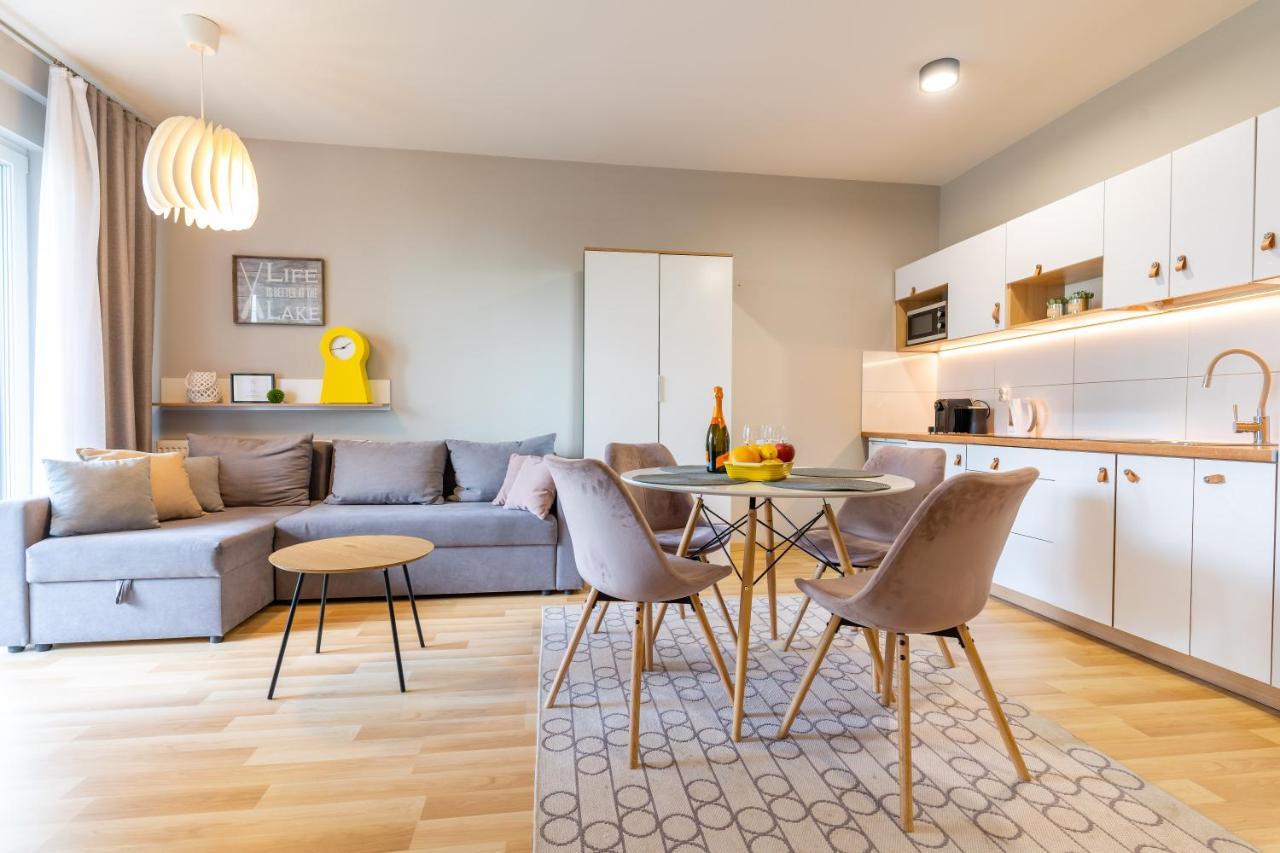 Marina Apartment - Przy Jeziorze, Taras, Tv55" Z Netflix I Prime, Parking Ilawa Luaran gambar