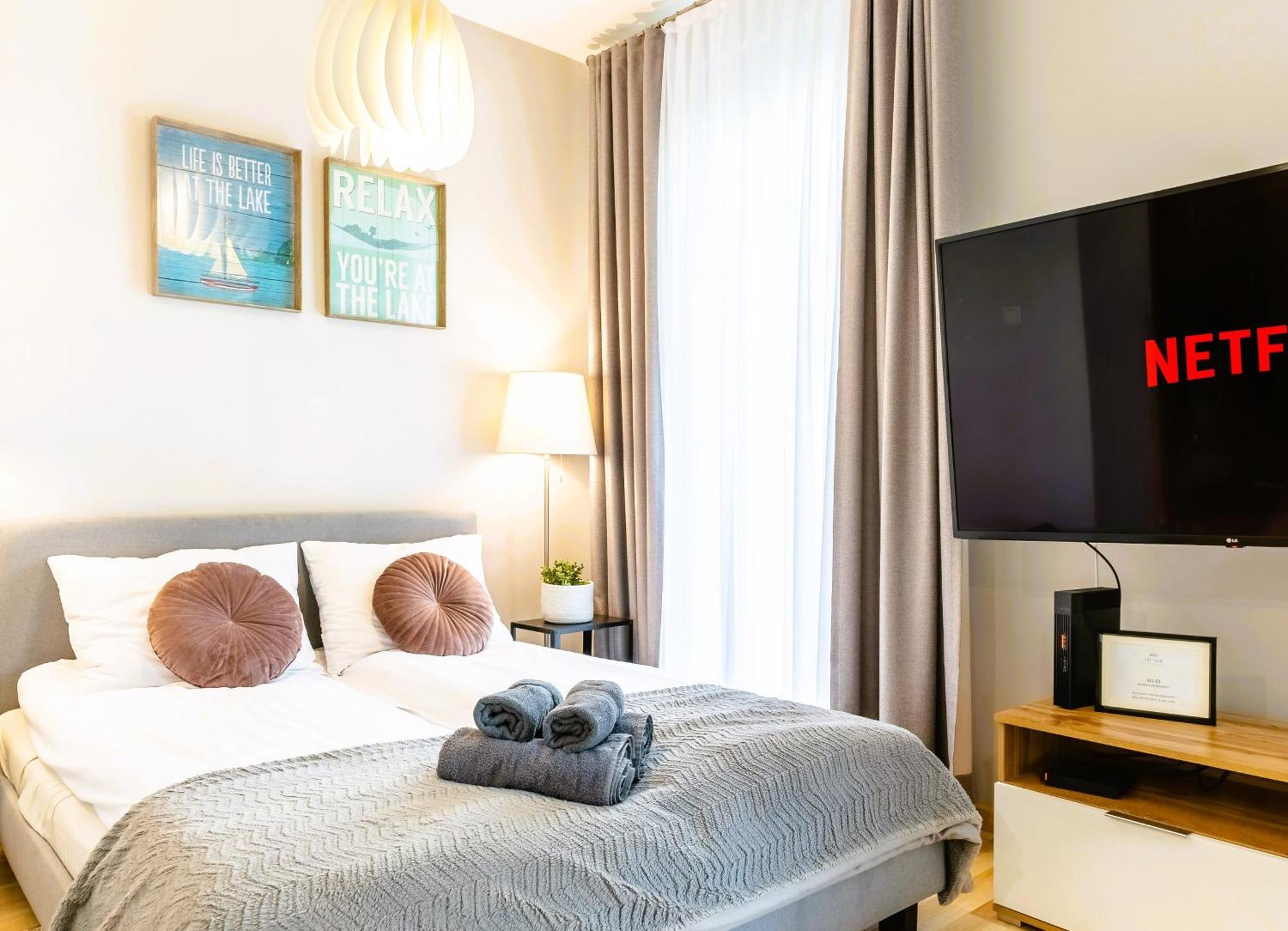Marina Apartment - Przy Jeziorze, Taras, Tv55" Z Netflix I Prime, Parking Ilawa Luaran gambar